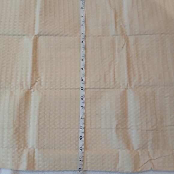 COLUMBINE CODY 100% COTTON WAFFLEWEAVE PILLOW SHAM - STANDARD SIZE, ECRU - Picture 5 of 8